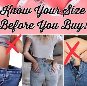 Vintage denim sizing 101💃🏼